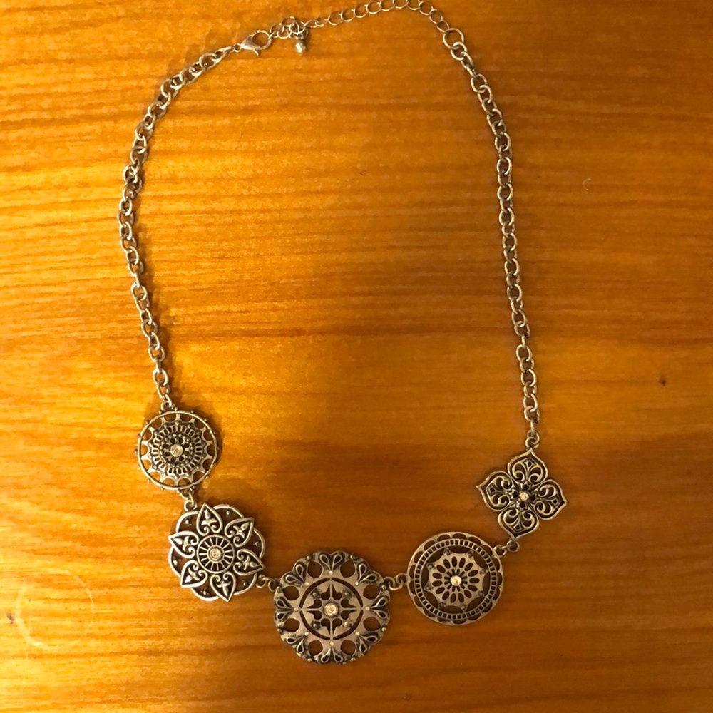 Silver necklace